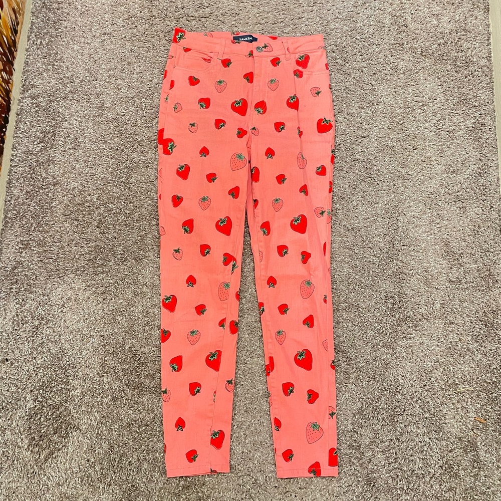 ModCloth strawberry jeans